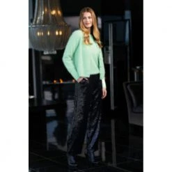 Ane Mone Vakker Angora Cardigan! Green