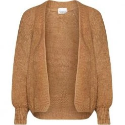 Noella Fora Knit Cardigan Brown