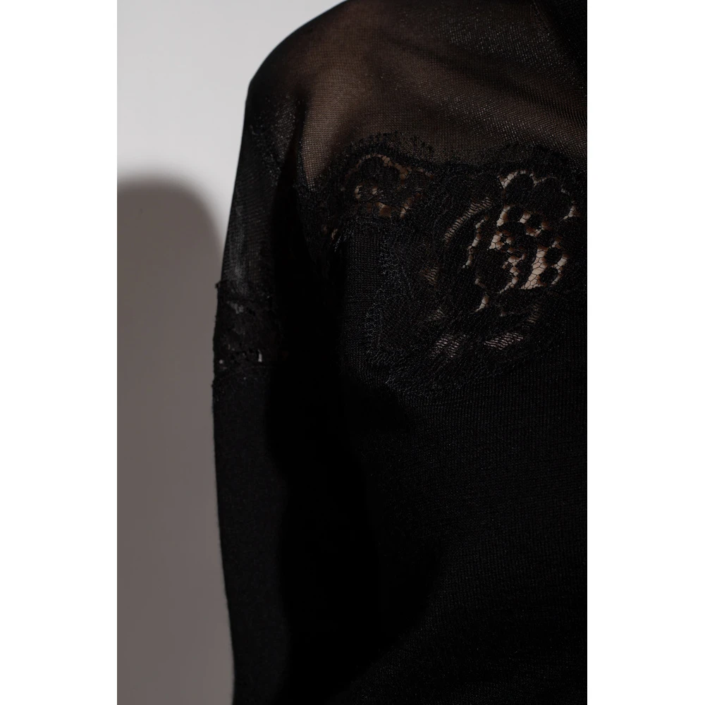 Dolce & Gabbana Lace Cardigan Black 5 Dolce & Gabbana Lace Cardigan Black - Bilde 3