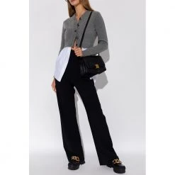 T By Alexander Wang Reversible Cardigan Gray -dame-cardigans Butikk unnamed file 3979