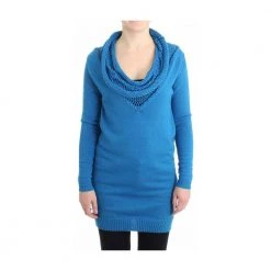 Costume National Scoopneck Sweater Blue -dame-cardigans Butikk unnamed file 3986