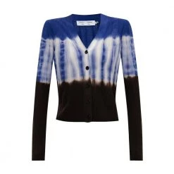 Proenza Schouler Wool Cardigan Blue -dame-cardigans Butikk unnamed file 4009