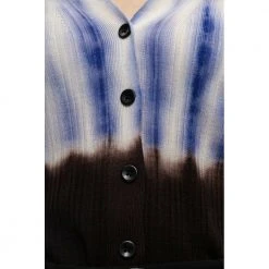 Proenza Schouler Wool Cardigan Blue -dame-cardigans Butikk unnamed file 4010