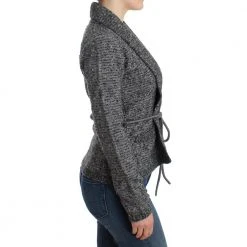 Roberto Cavalli Knitted Cardigan Gray -dame-cardigans Butikk unnamed file 4033