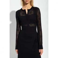 Dolce & Gabbana Sheer Cardigan Black -dame-cardigans Butikk unnamed file 4054