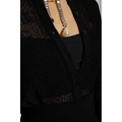 Dolce & Gabbana Sheer Cardigan Black -dame-cardigans Butikk unnamed file 4056