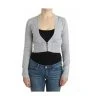 Roberto Cavalli Cropped Wool Cardigan Gray -dame-cardigans Butikk unnamed file 4125