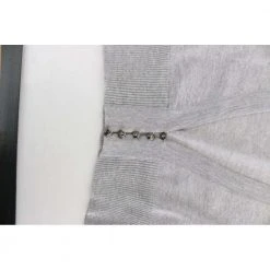 Roberto Cavalli Cropped Wool Cardigan Gray -dame-cardigans Butikk unnamed file 4129