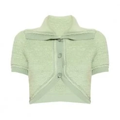 Jacquemus Campana Cardigan Green -dame-cardigans Butikk unnamed file 4134
