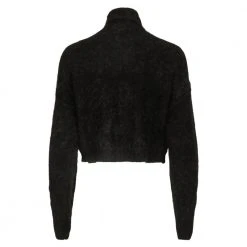 Cathrine Hammel Mohair Cropped Cardigan Black -dame-cardigans Butikk unnamed file 414