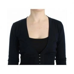 Roberto Cavalli Cropped Cardigan Black -dame-cardigans Butikk unnamed file 4147