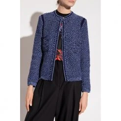 Salvatore Ferragamo Cropped Cardigan Blue 10 Salvatore Ferragamo Cropped Cardigan Blue -dame-cardigans Butikk unnamed file 4157
