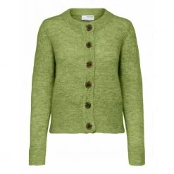 Selected Femme Slfsia Ls Knit Cardigan Green 11 Selected Femme Slfsia Ls Knit Cardigan Green -dame-cardigans Butikk unnamed file 419