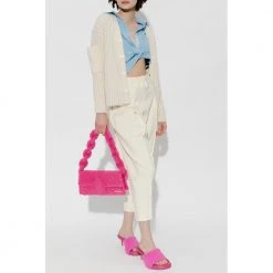 Jacquemus Neve Cardigan Beige -dame-cardigans Butikk unnamed file 4219