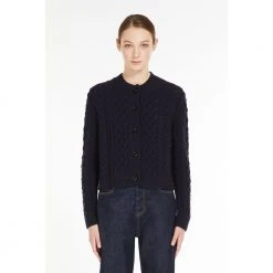 Max Mara Weekend Cardigans Blue -dame-cardigans Butikk unnamed file 4291