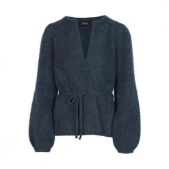 Ella&il Chunky Cardigan Blue