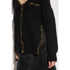 Marni Wool Cardigan Black -dame-cardigans Butikk unnamed file 4320