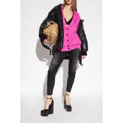 Dsquared2 Oversize Shirt Pink -dame-cardigans Butikk unnamed file 4325