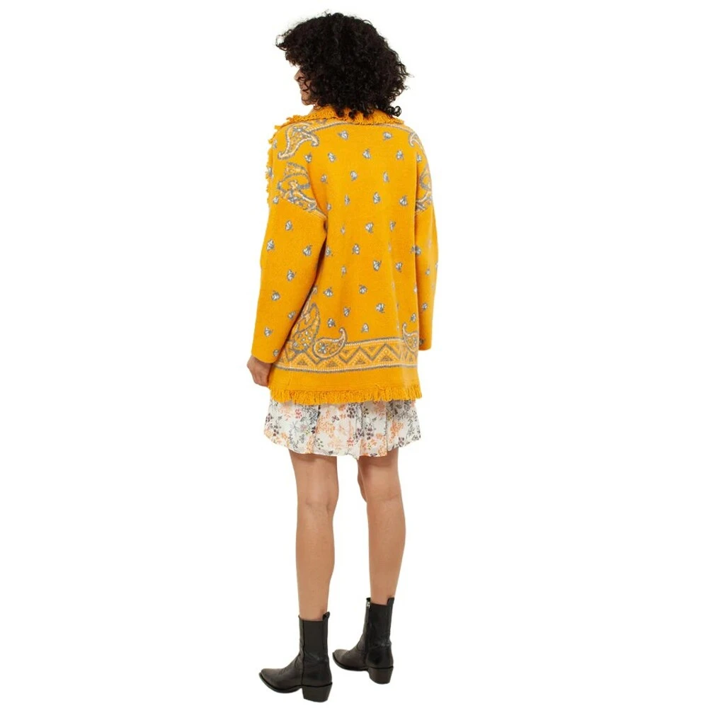 Hale Bob Jacqueline Cardigan Yellow 3 Hale Bob Jacqueline Cardigan Yellow