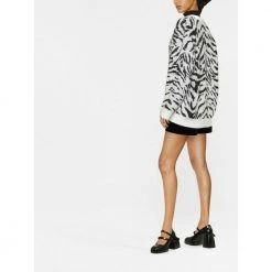 Alessandra Rich Cardigans Gray