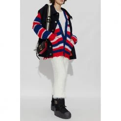 Dsquared2 Wool Cardigan Red