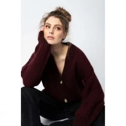 Camilla Pihl Rikki Cardigan Overdeler Red -dame-cardigans Butikk unnamed file 443