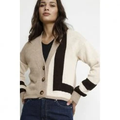 Beige Culture Cupolena Cardigan Cardigan Beige -dame-cardigans Butikk unnamed file 4430