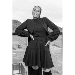 Undorn Dazy Cropped Jakke Black -dame-cardigans Butikk unnamed file 4433