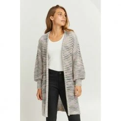 Lilla Fransa Frlea Car 1 Cardigan Purple -dame-cardigans Butikk unnamed file 4456