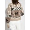 Dsquared2 Alpaca Wool Cardigan Beige -dame-cardigans Butikk unnamed file 4457