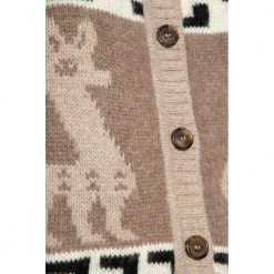 Dsquared2 Alpaca Wool Cardigan Beige -dame-cardigans Butikk unnamed file 4461