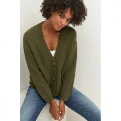 Culture Cuperla Cardigan Cardigan Green -dame-cardigans Butikk unnamed file 4485