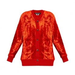 Junya Watanabe Buttoned Cardigan Red -dame-cardigans Butikk unnamed file 4516