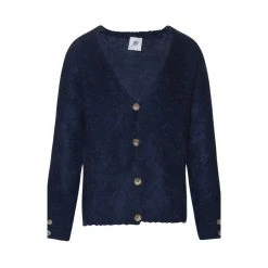 Blå Tiffany Dama Knit Cardigan Jakke Blue -dame-cardigans Butikk unnamed file 4525