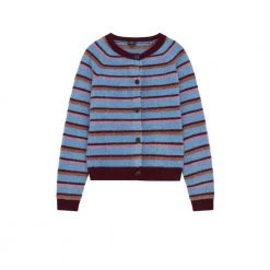 PS By Paul Smith Cardigans Blue -dame-cardigans Butikk unnamed file 4547