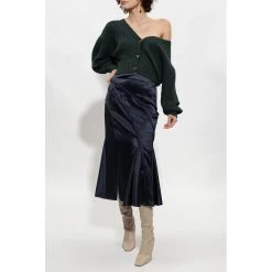 Aeron Mount Cropped Cardigan Green -dame-cardigans Butikk unnamed file 4559