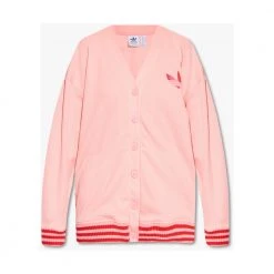 Adidas Originals Cardigan With Logo Pink -dame-cardigans Butikk unnamed file 4572