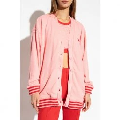 Adidas Originals Cardigan With Logo Pink -dame-cardigans Butikk unnamed file 4573