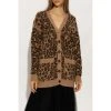 RED Valentino Cardigan With Animal Motif Brown -dame-cardigans Butikk unnamed file 4578