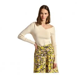 Essentiel Antwerp Cream Essential Antwerp Beloved Pullover Genser Beige -dame-cardigans Butikk unnamed file 4605