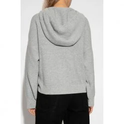 Love Moschino Zip-up Cardigan Gray