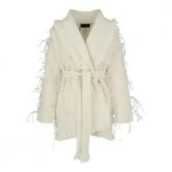 Alanui Embroidered Feather Cardigan White -dame-cardigans Butikk unnamed file 464