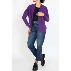 ViCOLO Cardigans Purple