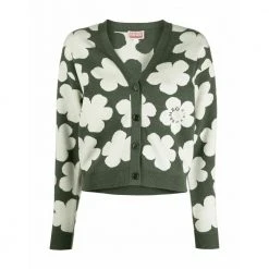 Kenzo Cardigans Green -dame-cardigans Butikk unnamed file 4732