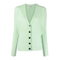 Jil Sander Cardigan Green