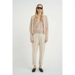 InWear MonikaIW Cardigan - Oatmeal Melange Beige -dame-cardigans Butikk unnamed file 475