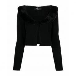 Blumarine MAGLIA CARDIGAN CORT Black