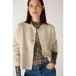 Oui Cardigans Beige -dame-cardigans Butikk unnamed file 4760