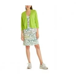 Marc Cain Vest From Tricot Green