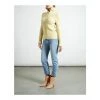 Bottega Veneta Zip Front Mock Neck Sweater Yellow -dame-cardigans Butikk unnamed file 4775